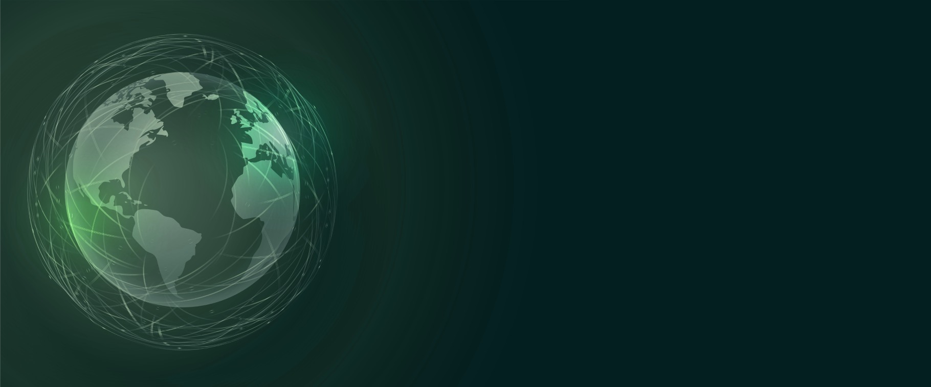 Global network illustration representing Kivara Group's international reach